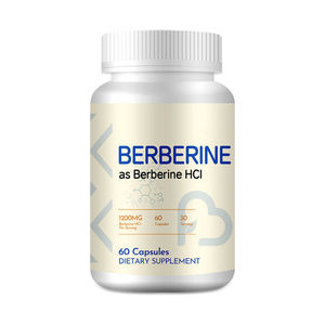 Hot-Selling 1500 mg Berberina Soft Cápsulas Alta Biodisponibilidade Berberina <span class=keywords><strong>HCI</strong></span> para Imunidade Masculina e Feminina para Adultos - Product Image 1