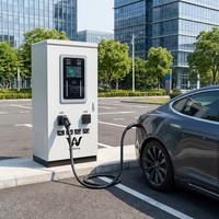 Estación de Carga Rápida para Vehículos Wattzing-480kw, CCS 1/CCS 2/GB/T OCPP1.6J, 80kw 120kw 160kw, Estación de Carga DC para Vehículos Eléctricos, Montada en el Suelo, con Certificación CE
