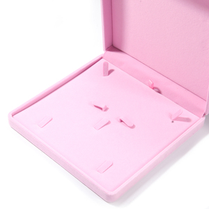 Scatola <span class=keywords><strong>Portagioie</strong></span> <span class=keywords><strong>Grande</strong></span> in Flanella di Alta Qualità, Confezione Regalo per Collane di Perle e Orecchini, Scatole Regalo in Velluto per Gioielli - Product Image 6