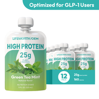 LIFEWORTH Brûleur de Graisse Vegan Riche en Protéines Repas Shake Boissons Fibres Vitamines et Minéraux