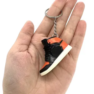 Fashion Sneaker Mini 3D, gantungan kunci tokoh 3d hadiah ulang tahun untuk penggemar sneaker