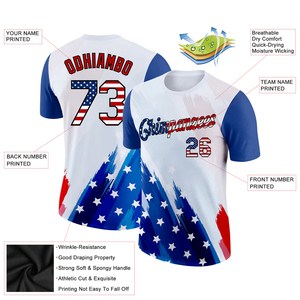 Chemises de sport en polyester à séchage rapide pour hommes de style américain, impression personnalisée, événement promotionnel, maillot de course personnalisé, chemise de sublimation - Product Image 4
