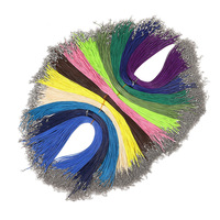 100 Stück Bunte 1,5 & 2 mm Gewachste Schnur Verstellbare Geflochtene Kordel für DIY Halsketten Armbänder Schmuckherstellung Zubehör