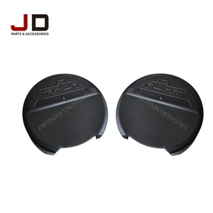 Housse de pneu noire de haute qualité JD AUTO <span class=keywords><strong>pour</strong></span> Land Cruiser 2007-2023 LC70 LC76 LC79 FJ70 FJ75 FJ76 FJ79 - Product Image 3