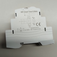 Interruptor Inteligente ATMS1602 Universal con Control por Aplicación IOS y Android, Temporizador, Mini Riel DIN, Wifi 2.4ghz, 2300W