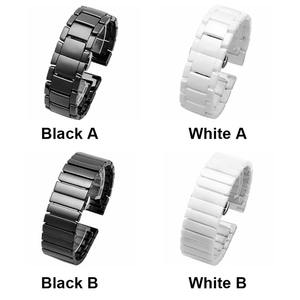 Bracelet de montre en céramique de luxe Qidian, bracelet de remplacement pour montre intelligente <span class=keywords><strong>Apple</strong></span> <span class=keywords><strong>Watch</strong></span> Series 9 41 mm 45 mm 20 mm 22 mm - Product Image 5