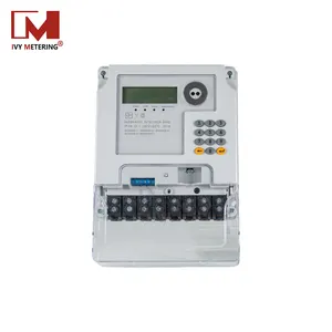 STS Standard 100A Prepaid 3 Phase Energy Meter dlmscosem smart meter