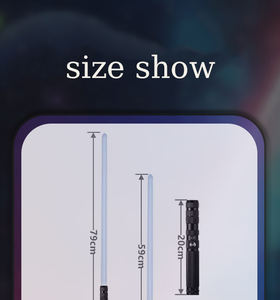 Étoile Clignotant Fête à Thème Jouet LED Télescopique Coloré Sabre Laser Lumières Laser Épée Glowing 22 Lumière Sabre Épée - Product Image 5