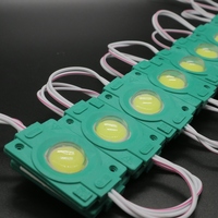 LED COB module 2W IP65 Vuông 12V Tiêm PVC ngoài trời mô-đun CHO CÁC Biển Báo từ Vỉ duy nhất ống kính cob mô-đun ống kính Trong Suốt