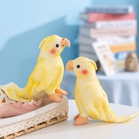 Fabricant de jouets en peluche papillon réaliste, impression dégradée jaune personnalisée, oiseau réaliste en peluche, décoration, compagnon, cadeau