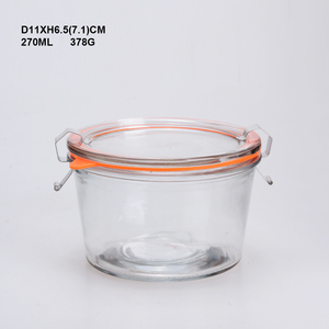 <span class=keywords><strong>Bocaux</strong></span> en verre <span class=keywords><strong>Weck</strong></span> avec couvercle en caoutchouc et pinces en verre - Product Image 5