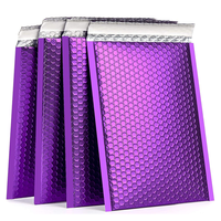 Enveloppes à bulles métalliques personnalisées, enveloppes rembourrées/sacs postaux en aluminium/enveloppes d'expédition étanches personnalisées