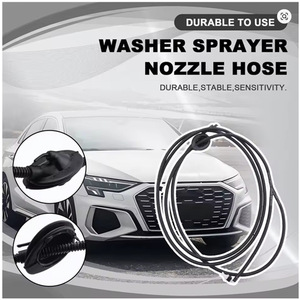 Winning Path Point Washer Sprayer Nozzle <b>Hose</b> For Volkswagen Audi 56D955998 34D955667 <b>Rubber</b> Flexible - Product Image 1