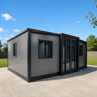 Cabane modulaire préfabriquée pour invités, idéale pour les séjours de fin de semaine et les visites en famille dans le jardin