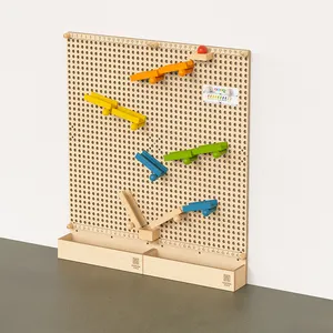 Rompecabezas de madera educativo personalizado, rompecabezas de bloques para niños en forma de espadas de juguete, rompecabezas de juguete al por mayor
