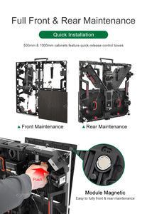 Écran LED d'intérieur haute précision P3.91 à moules privés, panneau mural vidéo LED, écran LED de <span class=keywords><strong>location</strong></span> pour scène - Product Image 3
