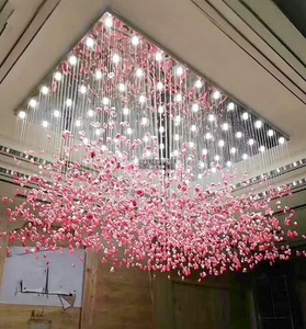 Sảnh khách sạn phòng ngủ phòng khách biệt thự pha lê đèn hiện đại đơn giản sáng tạo kỹ thuật đèn chùm đèn tùy chỉnh - Product Image 3