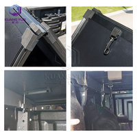 Faltbares Design Dreifach gefaltete Persenning für Toyota Hilux Revo 5ft PickUp Truck Bed Hard Ranger Modell