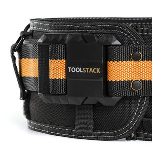 Échantillon gratuit, ceinture à outils en toile cirée de haute qualité, personnalisée, résistante, durable, pour charpentier, électricien, ODM et OEM pris en charge - Product Image 2