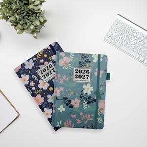 Agenda 2026-2027 <span class=keywords><strong>de</strong></span> Tapa Dura Fácil <span class=keywords><strong>de</strong></span> Abrir y Cerrar, Ideal para <span class=keywords><strong>Acuerdos</strong></span> Laborales y Planificación Diaria - Product Image 3