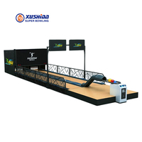 Mini chaîne Pinsetter ensemble complet de piste de bowling centre de divertissement mini équipement de jeu de machine de bowling