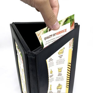 Soporte Giratorio para Mesa con Iluminación LED, Cubierta para Menú, Soporte para Tablero de Menú - Product Image 2