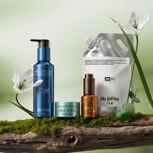 Juego de Envases Cosméticos de Aluminio Sostenible con Frascos de Lujo y Tapas de Rosca, Opciones de Perfume para Barberías - Product Image 4