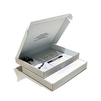 Umweltfreundliche Biologisch Abbaubare Serum-Lippenstift-Lidschatten-Verpackungsboxen mit Prägung Starre Versandboxen