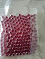 Perle de rubis 3mm, 4mm, 5mm, 6mm, couleur rouge, gamme, vente en gros