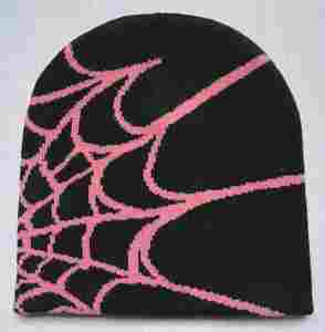 Outdoor Spider Pattern <b>Wool</b> Acrylic Knitted <b>Hat</b> Women <b>Beanie</b> Winter Warm <b>Beanies</b> Men Casual Skullies Promotion Gift Comfortable - Product Image 4