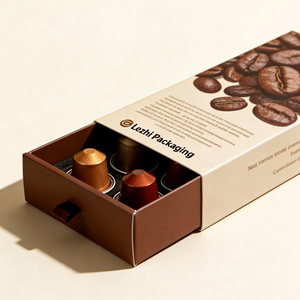 Boîte à café personnalisée avec impression numérique, emballage recyclable, boîte en papier pour capsules de café <span class=keywords><strong>Nespresso</strong></span> - Product Image 3