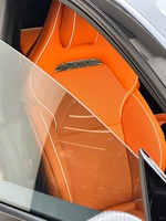 Kit de mise à niveau pour siège de voiture de course avant avec système de ventilation + revêtement en cuir Nappa personnalisé