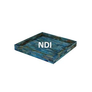 Plateau en bois émaillé pour servir les aliments, les pâtes, vaisselle artisanale, articles de table, plateau de service pour la restauration à bas prix - Product Image 1