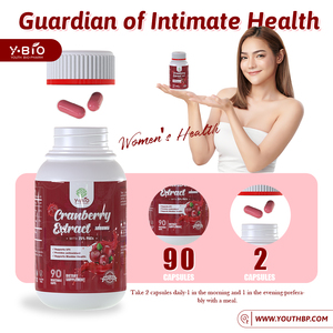 YOUTH Custom Private Natuurlijke Supplementen Cranberry Extract Capsules 90 Capsules/fles Verbetert Mentale Duidelijkheid Antioxidant - Product Image 6