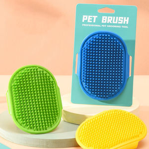 Cepillo de baño de masaje para mascotas mejorado con cerdas suaves de TPR para gato, perro, limpieza Universal y herramienta de aseo para quitar el pelo - Product Image 2