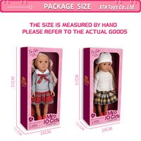 Poupées Eartha Girls américaines très vendues, 18 pouces, jouets en PVC souple, poupées en silicone réalistes avec des yeux 3D