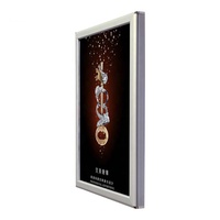 Publicité d'intérieur Poster LED Cadre photo Aluminium Snap Frame Slim LED Light Box Ultra Thin Light Box