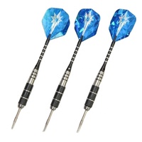 Fléchettes de sécurité personnalisées, fléchettes professionnelles avec tige en aluminium, kit de 3 fléchettes, ensemble de fléchettes à pointe métallique