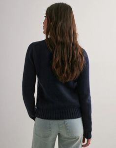 <span class=keywords><strong>Pull</strong></span> tricoté ample décontracté pour femmes avec décoration de bouton de motif de <span class=keywords><strong>drapeau</strong></span> national vêtements en gros haut - Product Image 4