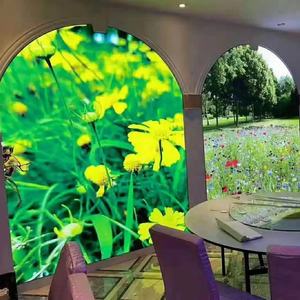 ZHIHAI Design personnalisé fleur de printemps impression UV fausse fenêtre mur lumineux - Product Image 1