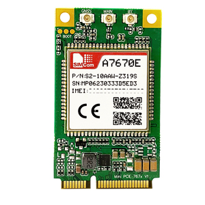 1 module <span class=keywords><strong>SIMCom</strong></span> A7670E-LASA LTE Cat 1 Mini PCIe - Product Image 1