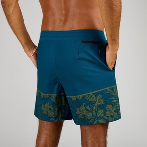 Outseam Performance Stretch All Day Pro Boardshort Quick Dry Breathable Corduroy Casual Swim <b>Trunks</b> <b>Men</b> Custom Logo Drawstring - Product Image 4