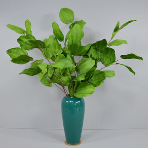 <span class=keywords><strong>Plantas</strong></span> verdes artificiales Hojas Seda Tallo largo Fábrica Precio al por mayor Jardín Casa Hogar Boda Decoración Eventos Festival - Product Image 3
