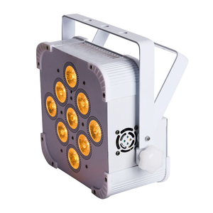 Smart DJ freedom écran plat Slim par 9x18w RGBWA + UV 6in1 Dmx alimenté par <span class=keywords><strong>batterie</strong></span> sans fil led uplight pour scène fête mariage spectacle - Product Image 2