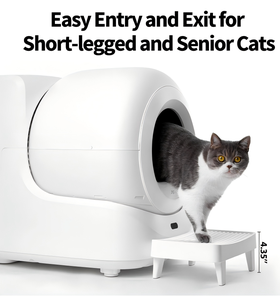 PETKIT Tabouret à pédale Easy-Step Cat pour bac à litière automatique Rampe à litière surélevée avec fonction de filtre - Product Image 3