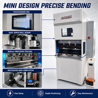 Presse plieuse CNC électrique compacte de précision 12T 800mm à double servo pour tôles