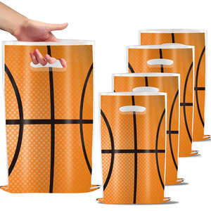 Basketball Gift <b>Bag</b> <b>Plastic</b> Party Favor <b>Bags</b> For Birthday Decorations - Product Image 1