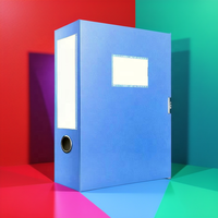 CHARISMA Vente en gros de haute qualité Boîte de rangement en papier A4 écologique Fichier de bureau Rangement PP Modèle de boîtier FB-001 Chine
