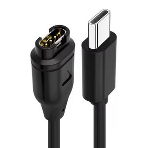 Câble de charge USB Type C pour <span class=keywords><strong>Garmin</strong></span> Instinct Vivoactive 3/4/4s Vivosport <span class=keywords><strong>Forerunner</strong></span> 945 <span class=keywords><strong>935</strong></span> 245 245M 45 - Product Image 6