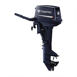 Moteurs Tohatsu M25H EPS 25HP à arbre court, 2 temps, avec télécommande de carburant pour bateaux, état neuf - Product Image 4